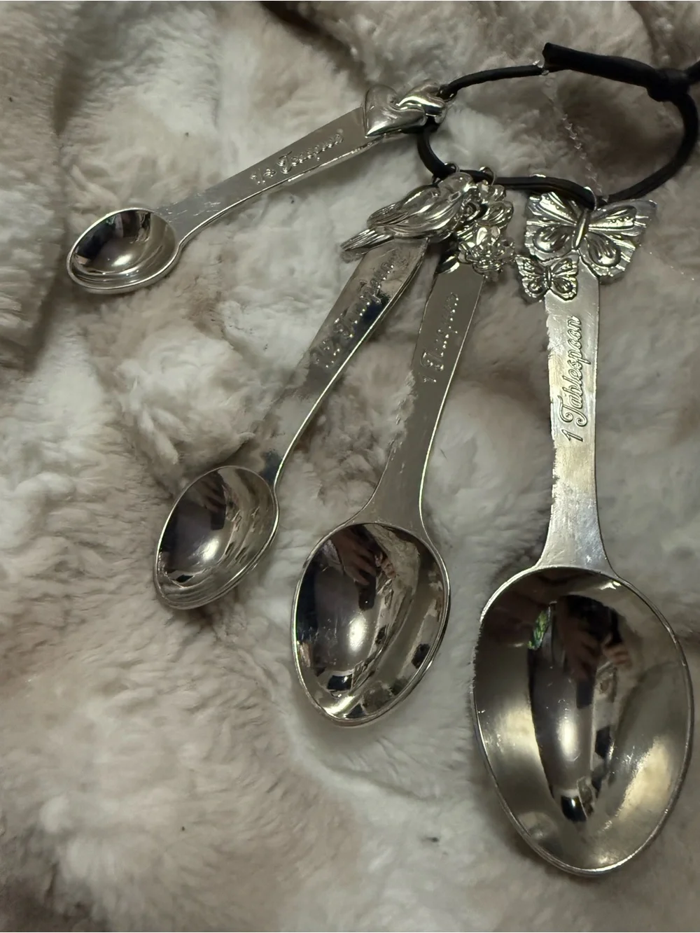 The Pioneer Woman Measuring Spoon set Stainless steel Rustic Whimsical